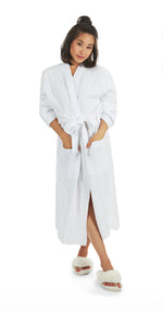 Robe Gauze Long White