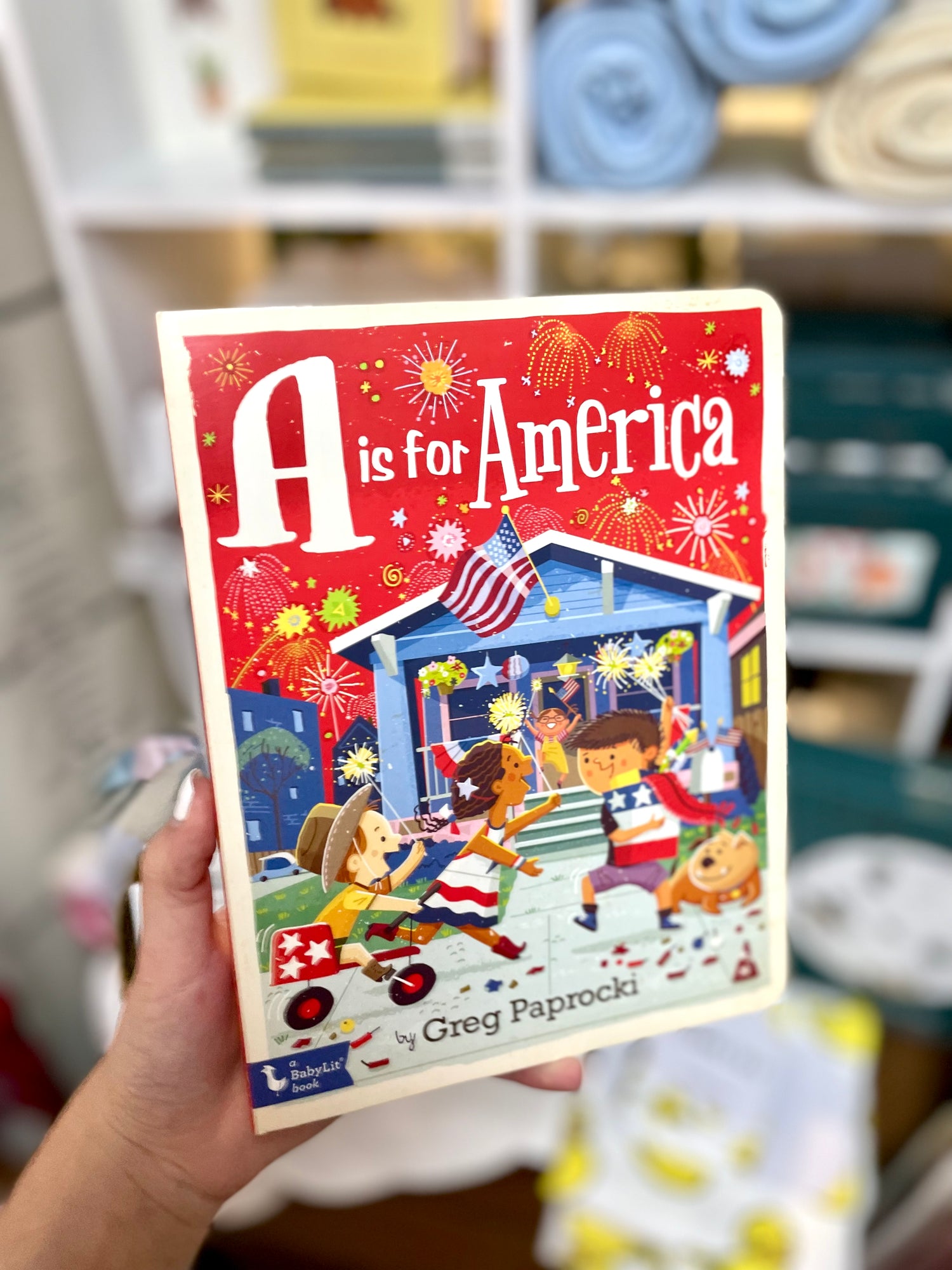 A Is For America Book