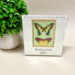 2025 Papillions Desk Calendar