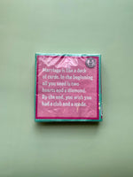 Drinks on Me Cocktail Napkins : Wine Talking
