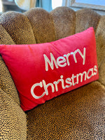 Pillow Velvet Merry Christmas