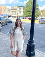 Leopard Sleeve Dress
