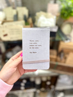 Yogi Bhajan Fabric Notebook