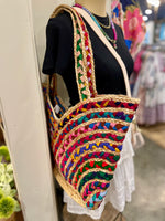 Braided Jute Tote