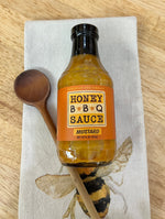 Honey BBQ Sauce Mustard 16oz Savannah Bee