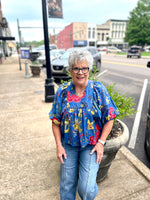 Pretty In Periwinkle Top