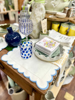 Hemstitch Placement with Scallop Edge