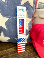 Swig Straws Stars+Stripes