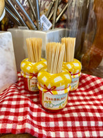 Jam Jar Toothpick Holder