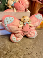 Butterfly Tooth Fairy Pillow and Doll Set