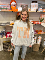 TN Embroidered Mock Neck