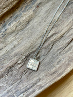 Lamentations 3:22 Madison Sterling Silver Necklace