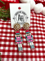 Enamel Nutcracker Earring