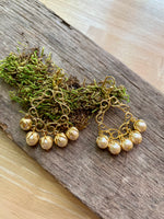 Filigree Pearl Earrings
