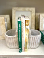 Bookend Ceramic Pocket