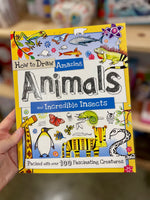 How to Draw Amazing Animals and Incredible Insects