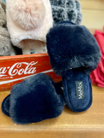 Slipper Navy Bette Open-Toe MeMoi