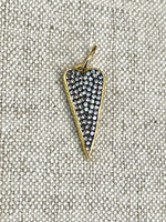 Gunmetal Heart Charm