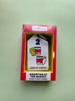 Counting at the Market Flash Cards