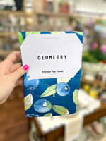 Blueberry Hill Geometry Tea Towel