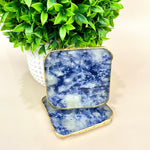 Marble Coaster Blue