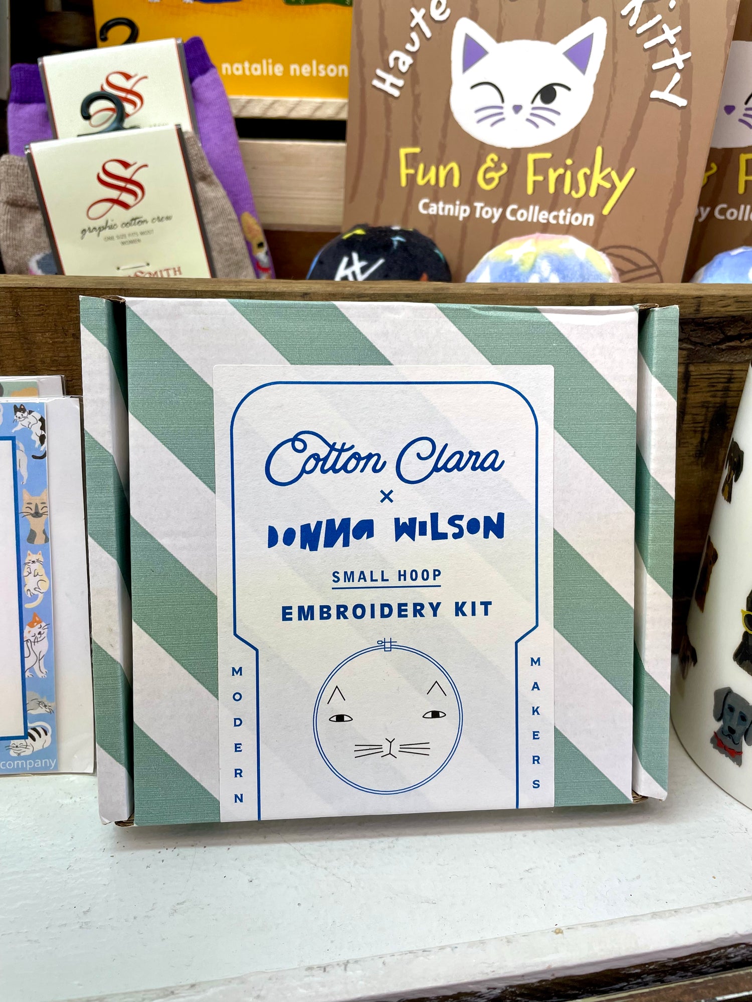 Donna Wilson Cat Hoop Kit