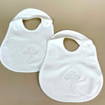 Christening Bib Cotton