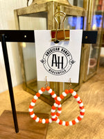 Beaded Teardrop Earrings