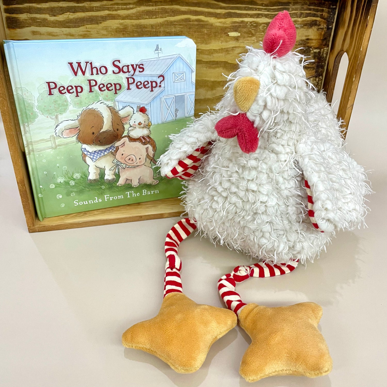 Who Says Peep Peep Peep Board Book