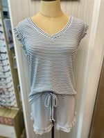 Dream Ruffle Top and Short Set