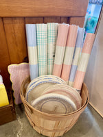 Blue Striped Table Runner
