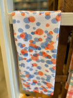 July Confetti Geometry Tea Towel