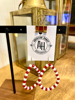 Beaded Teardrop Earrings