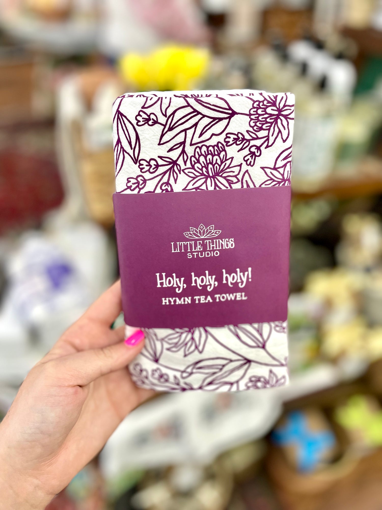 Holy Holy Holy Tea Towel