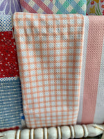 Peach Darling Geometry Tea Towel