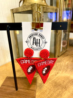 Game Day Pennant Earrings