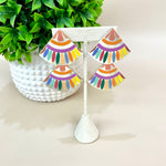 Sunshine Tienda Rainbow Double Tile Earring