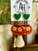 Jack-o-Lantern Earrings
