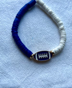 Blue Game Day Bracelets