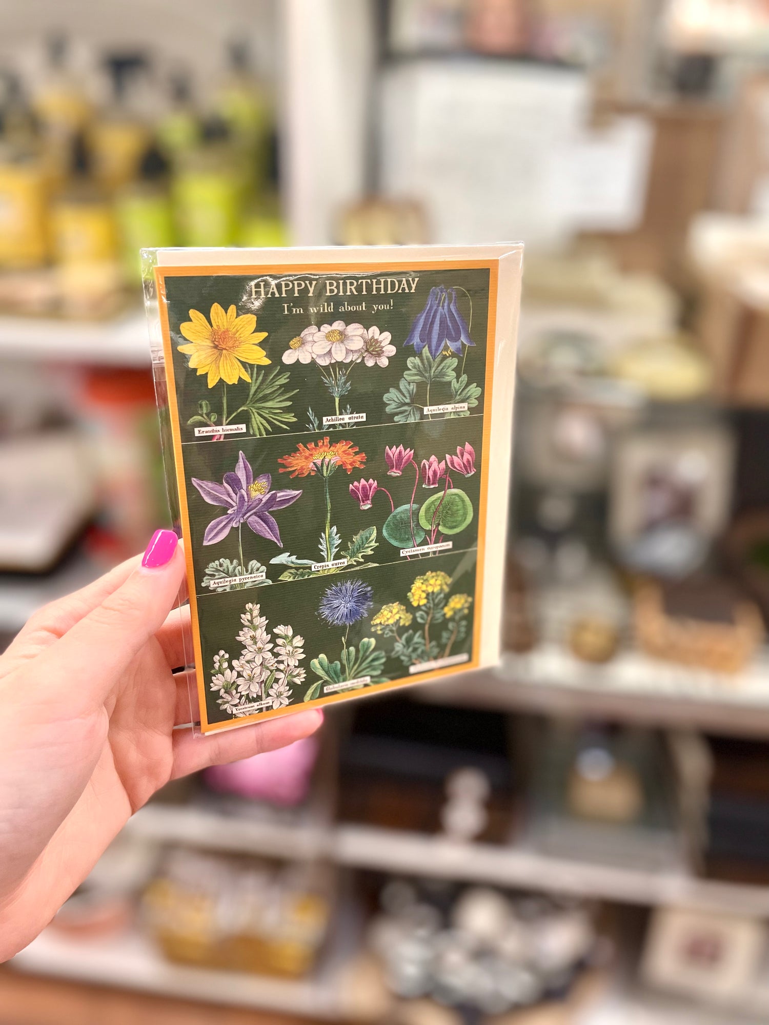 Happy Birthday Wildflowers Greeting Card