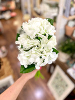 White Hydrangea Bundle - 6 Stems