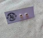 Simple Gold Studs