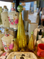 Pleated Glass Christmas Tree