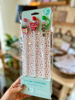 Sugar Plum Fairies Straw Topper Set