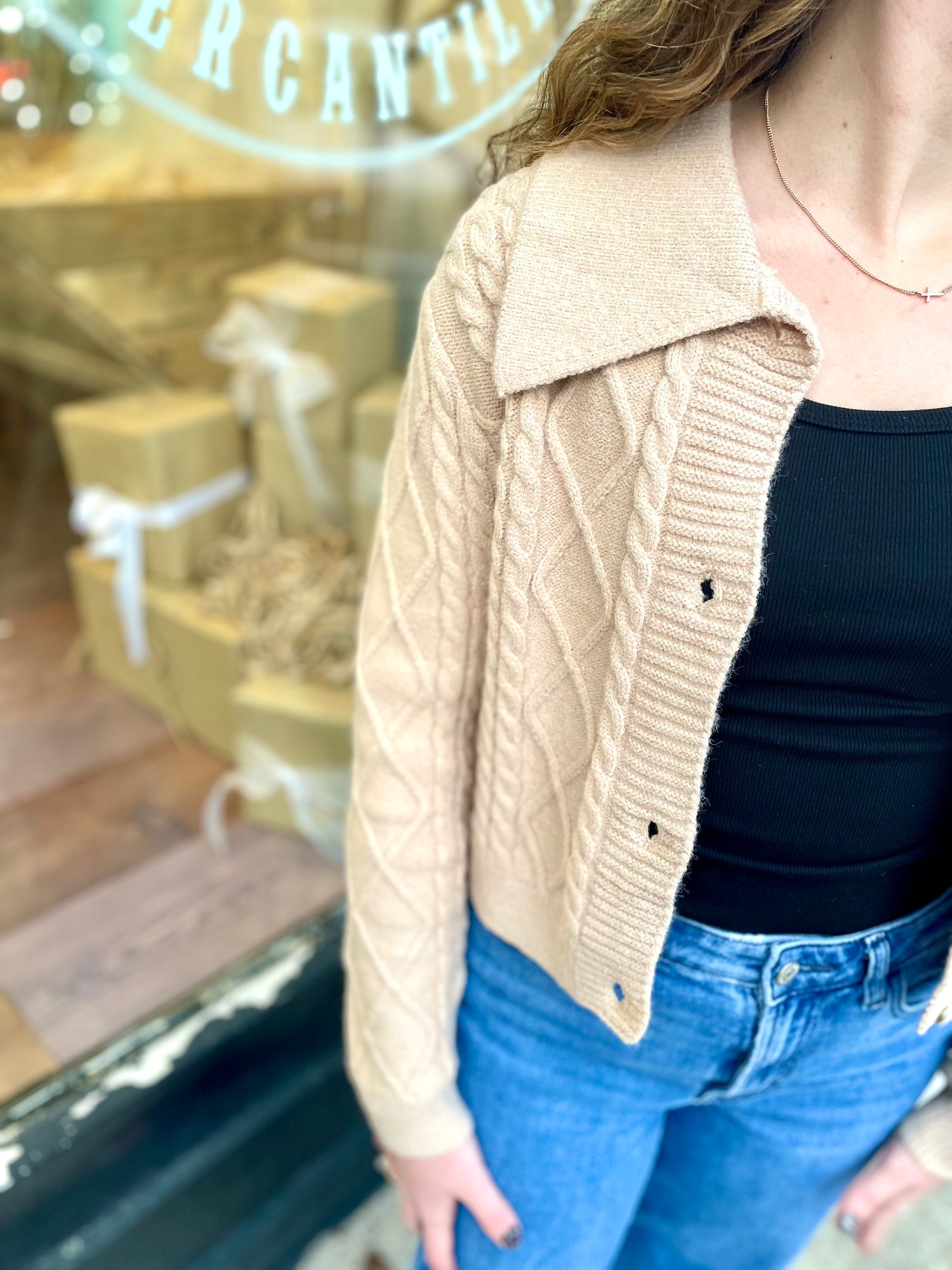 Taking Care of Business Cardigan