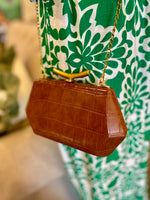 Crocodile Clutch Purse