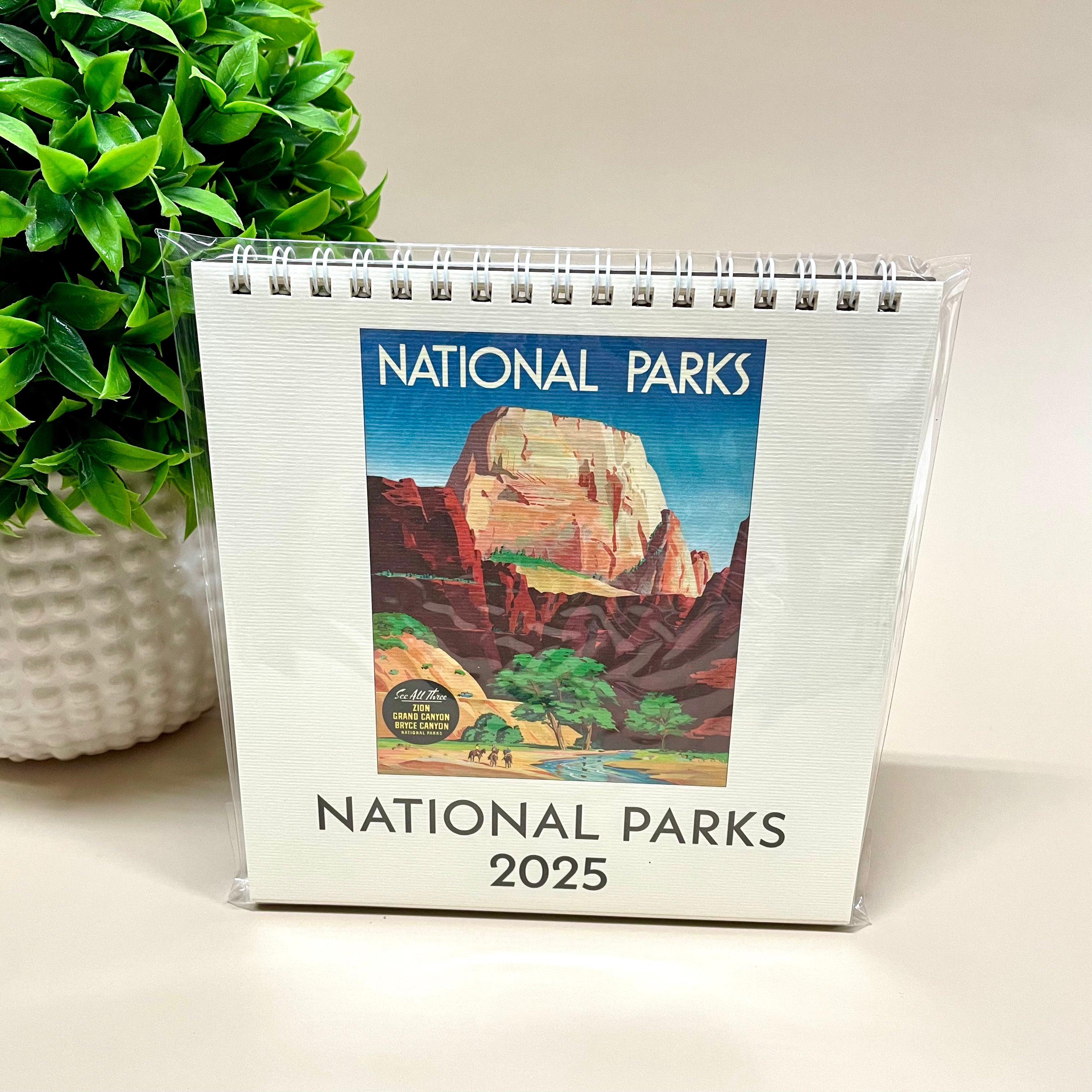 2025 National Parks Desk Calendar American Honey Mercantile