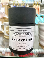 Candle On Lake Time 11oz. CJune 006-TN