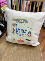 Paris Pillow