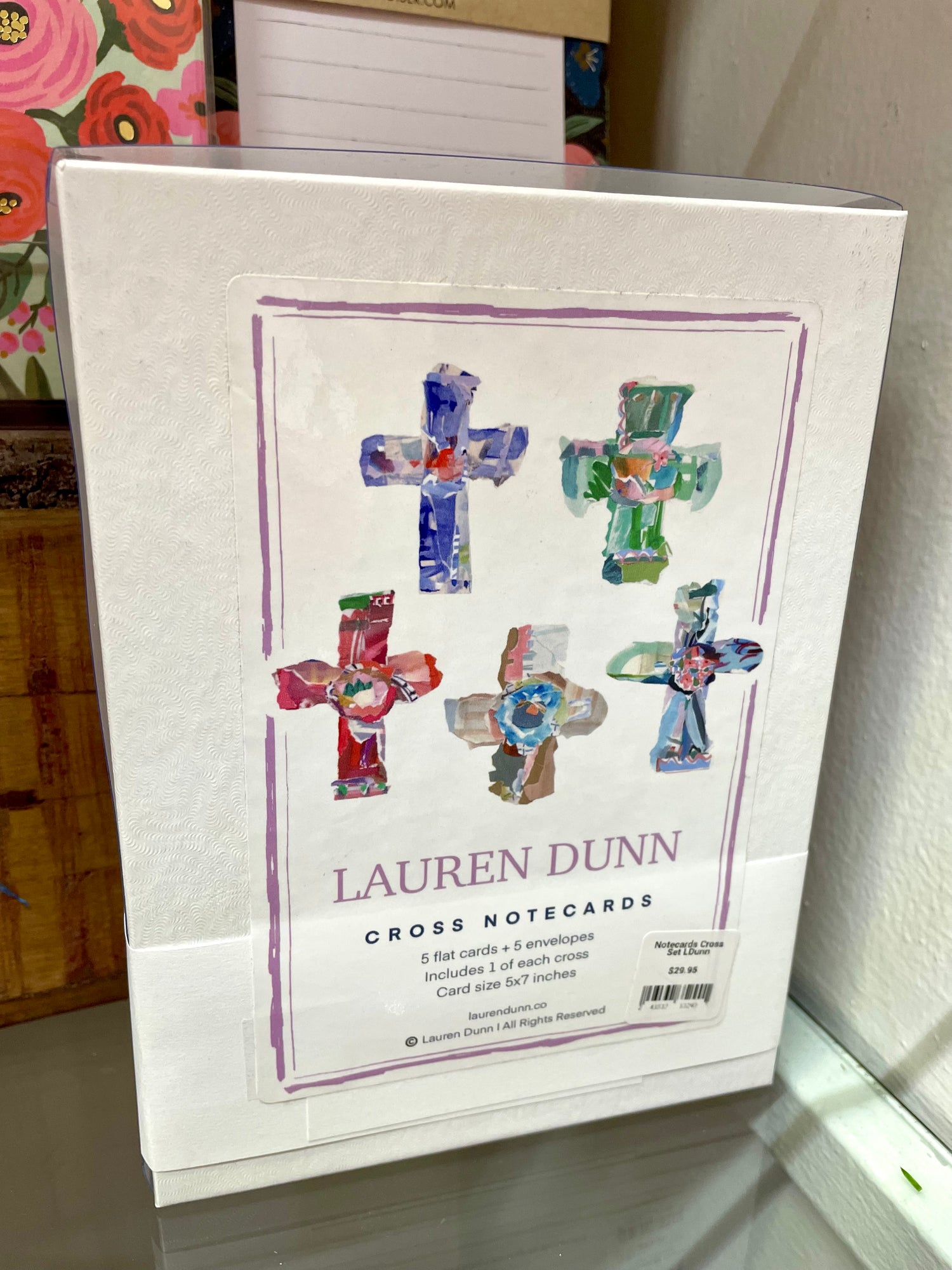 Notecards Cross Set LDunn